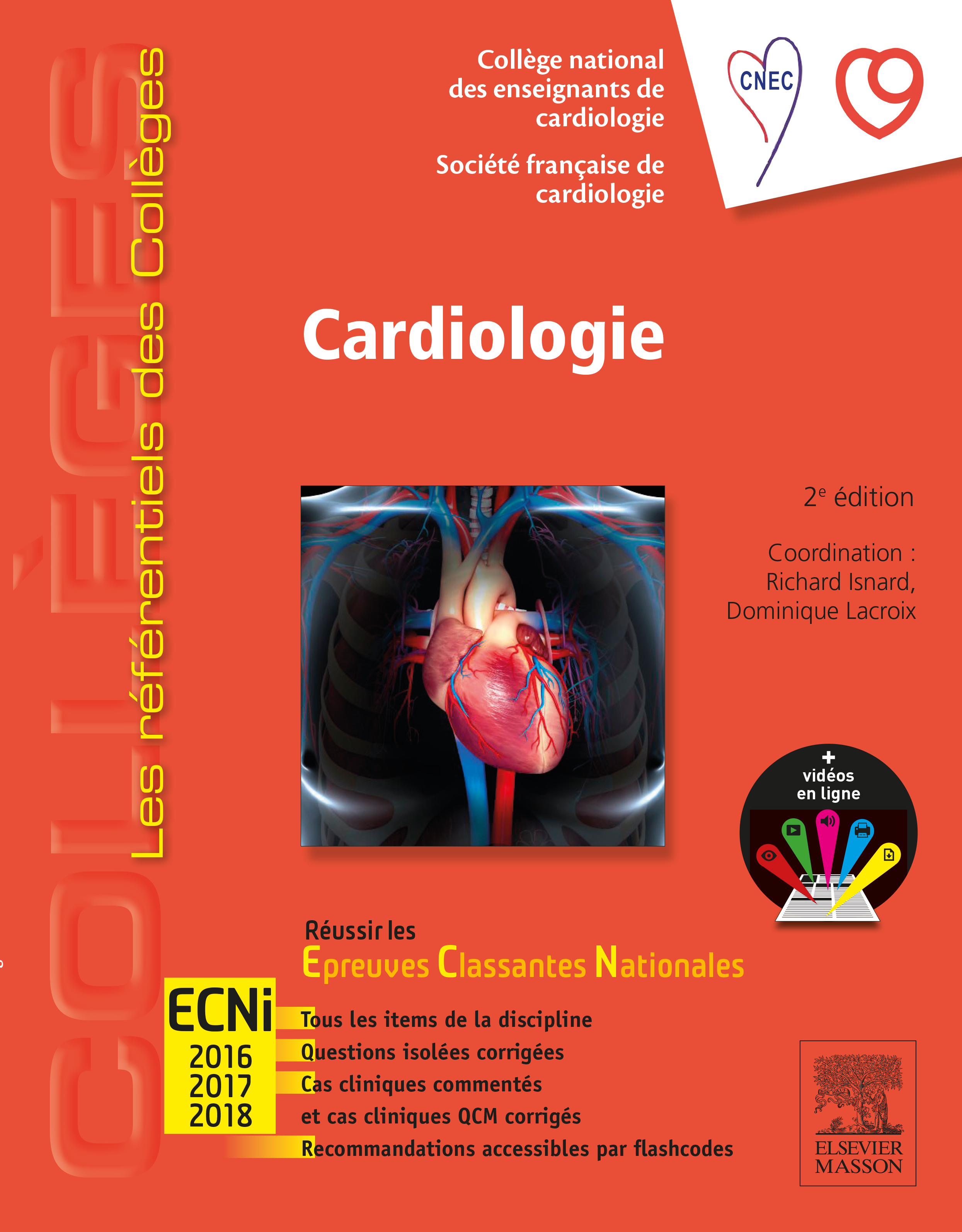 Cardiologie (2e ed.) - ELSEVIER  MASSON - Référentiels des Collèges -  9782294715501