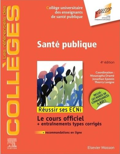 Santé Publique 4e Ed Elsevier Masson Référentiels Des Collèges