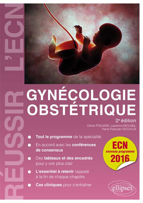 Gynécologie Obstétrique 2e Ed Ellipses Réussir Lecn 9782729884239 